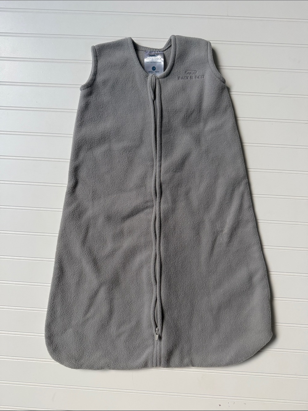 (171)Halo Kids Fleece Sleep Sack - Gray